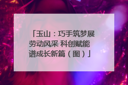 玉山：巧手筑梦展劳动风采 科创赋能谱成长新篇（图）