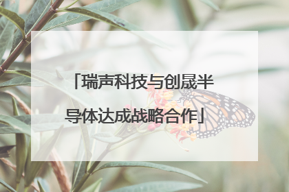 瑞声科技与创晟半导体达成战略合作