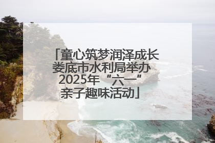 童心筑梦润泽成长 娄底市水利局举办2025年“六一”亲子趣味活动