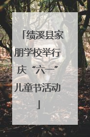 绩溪县家朋学校举行庆“六一”儿童节活动
