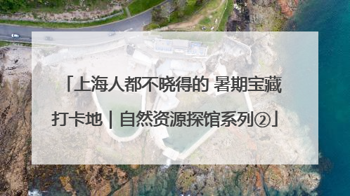 上海人都不晓得的 暑期宝藏打卡地｜自然资源探馆系列②