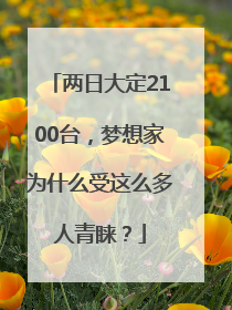 两日大定2100台，梦想家为什么受这么多人青睐？