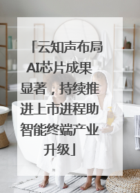 云知声布局AI芯片成果显著，持续推进上市进程助智能终端产业升级