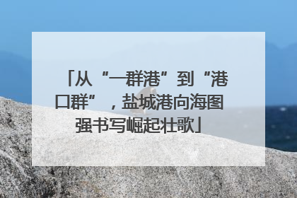 从“一群港”到“港口群”，盐城港向海图强书写崛起壮歌