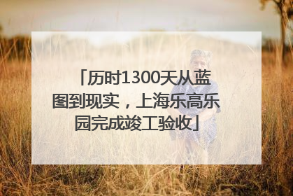 历时1300天从蓝图到现实，上海乐高乐园完成竣工验收