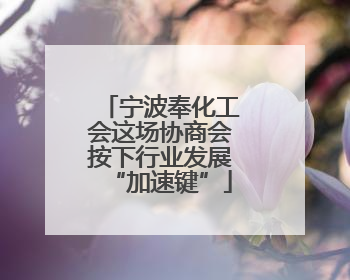 宁波奉化工会这场协商会按下行业发展“加速键”