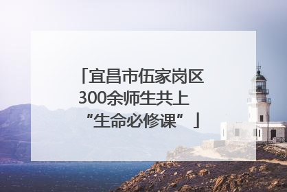 宜昌市伍家岗区300余师生共上“生命必修课”