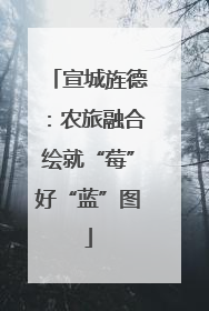 宣城旌德：农旅融合绘就“莓”好“蓝”图