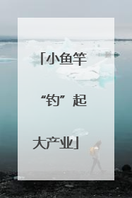 小鱼竿“钓”起大产业