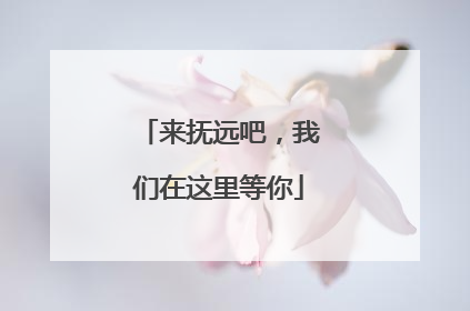 来抚远吧，我们在这里等你