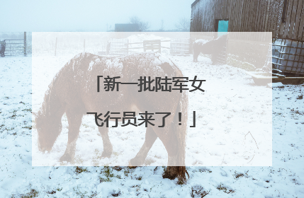 新一批陆军女飞行员来了！