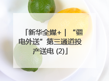 新华全媒+｜“疆电外送”第三通道投产送电 (2)