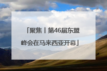 聚焦丨第46届东盟峰会在马来西亚开幕