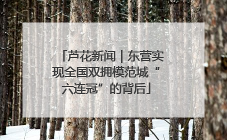 芦花新闻｜东营实现全国双拥模范城“六连冠”的背后