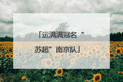 运满满冠名“苏超”南京队