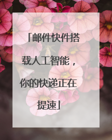 邮件快件搭载人工智能，你的快递正在提速