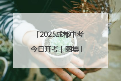 2025成都中考今日开考｜图集